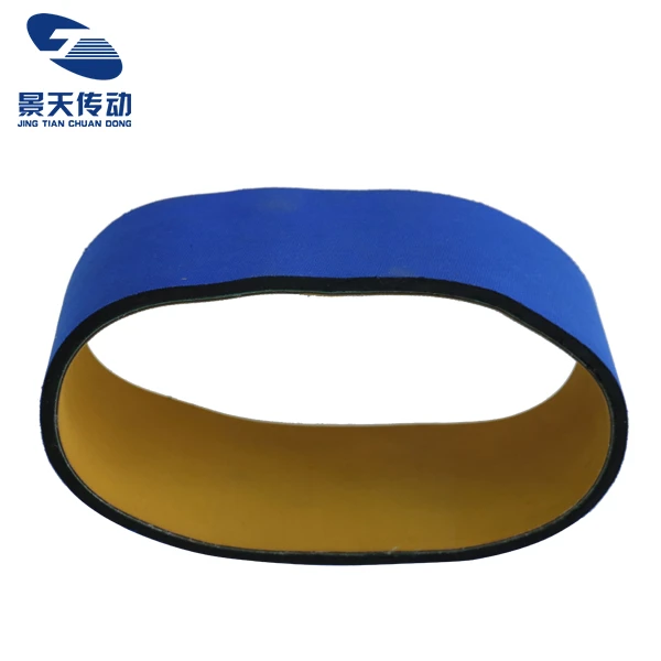 PVC -transportband med svamp
