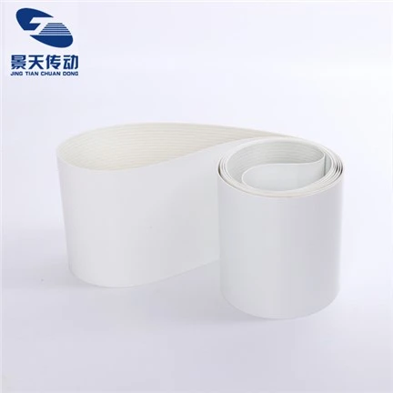 Blank PVC-transportband
